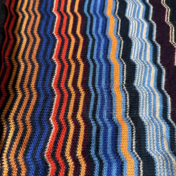 Democracy Multicolor Zigzag Knit Sweater No Size but feels like M - Picture 6 of 6